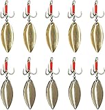 トリプルフック ブレード付き スピンテール ブレードフック 4号 10枚セット