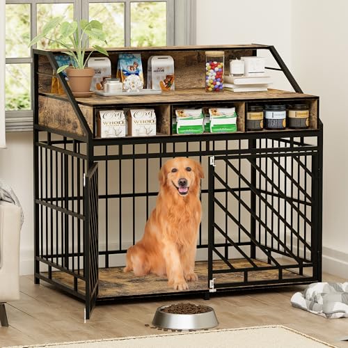 Dog-Crate-Furniture-for-Large-Breeds