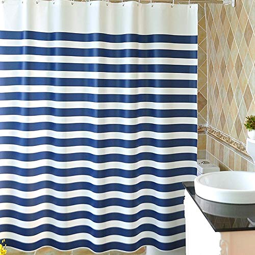 Rideau de douche polyester MU pour aménager et partager une salle de bain familiale partagée