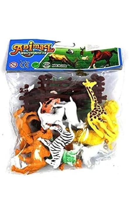TOYSOLMANISH Mini Animals World Zoo Model Figure Action Toy Set for Kids & Art Craft Multicolur (12 pcs) (B0CZHXJM8C) Amazon Price History, Amazon Price Tracker