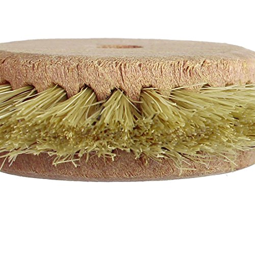 Aexit 65mm Dia Wooden Hub 2 Rows Bristle Wheel Brush Grinding Cleaning Tool Beige 7pcs (bc666b18b8c5112a3dc6f98d87b56ce5)