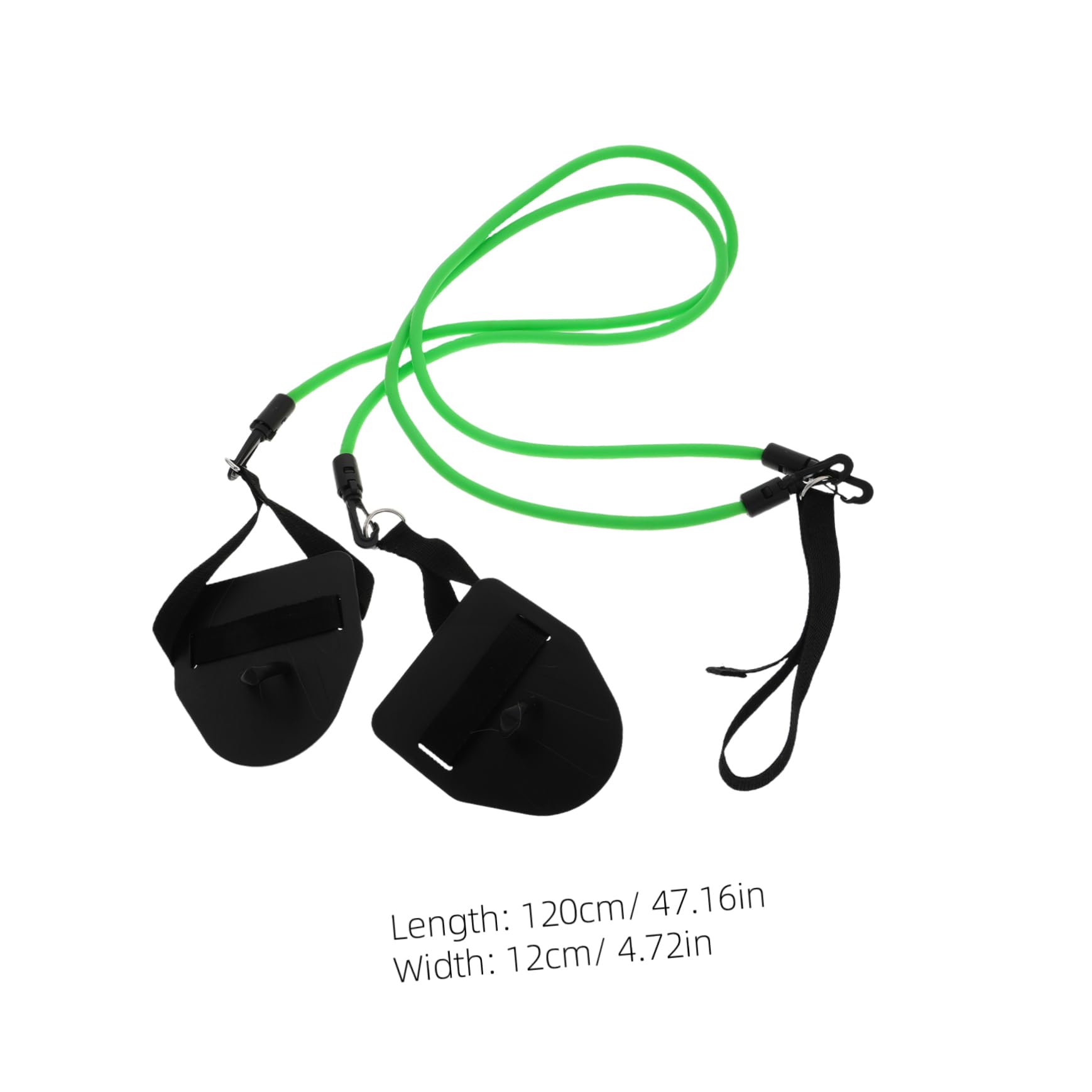 KICHOUSE Swimming Arm Paddles Resistance Bands Land Paddling Swimming Training Tool Portable for Home Travel