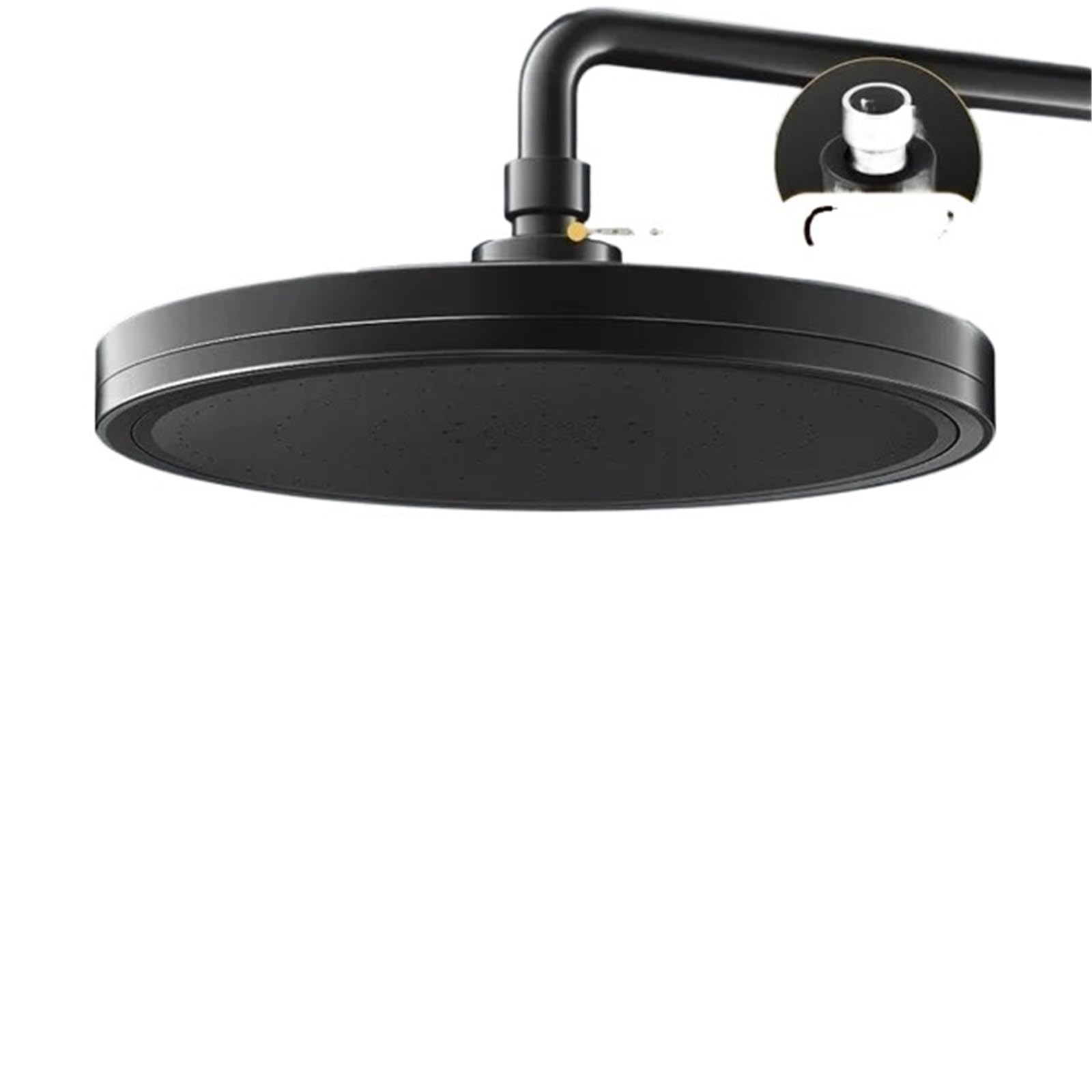 Cabezal de ducha de lluvia de alta presión, flujo de agua ajustable, fácil instalación, lujosa experiencia de lluvia, accesorios de regadera de baño (color 3)