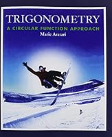 Trigonometry: A Circular Function Approach with Student Study Guide and Solutions Manual 0321260813 Book Cover