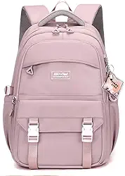 Mochila Feminina Bolsa Escolar Impermeável Para Notebook 15,6 Polegadas- Mochila Casual Grande de Nylon-Mochila para Viagem-VANOVA