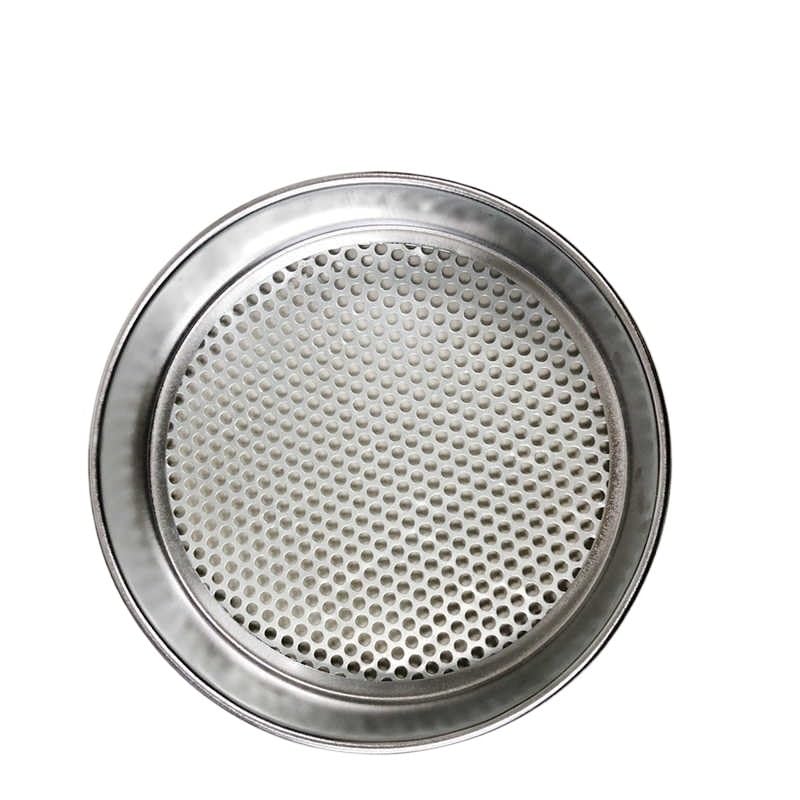 Tamis de Sol 200 mm en INOX 304, Trous Ronds 0,075 à 60 mm(40mm(roundhole))