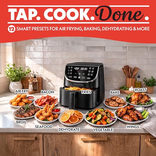 Large Capacity Air Fryer Toaster Oven
