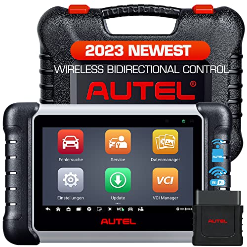 Autel MaxiCOM MK808BT PRO: Android 11, 2023 Mis à Niveau de MK808BT/ MK808S/ MK808/ MaxiCheck MX808, Outil Analyse Contrôle Bidirectionnel, Tests Actif, Tous Système, 28+ Service,Fonctionne avec BT506