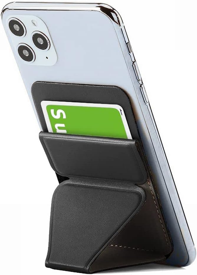スマホスタンド カードケース スマホ背面スタンド 背面カード収納 薄型 軽量 折り畳み式 粘着型 iPhone AQUOS Xperia Galaxy