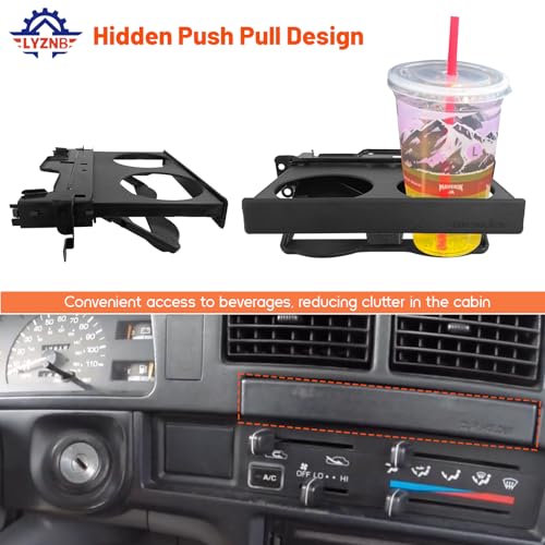 Portavasos doble deslizante para Toyota 4Runner 1989-1995 miniatura 5