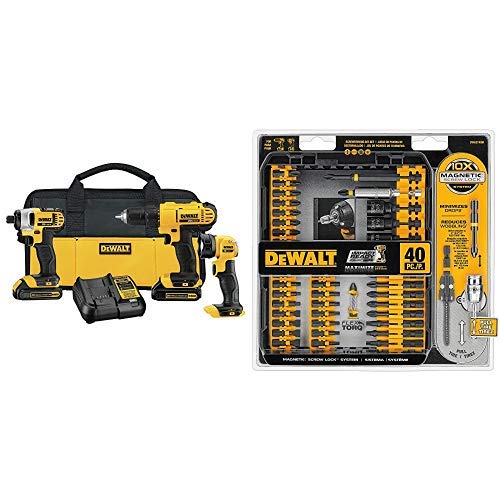 DEWALT DCK340C2 20V Max 3-Tool Combo 