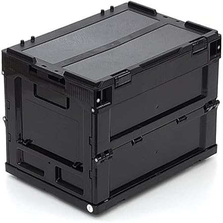 Amazon Amazon Co Jp限定 Trusco トラスコ ダンボー 薄型折りたたみコンテナ l フタ付ロック無し Tr Sc A Dnb Diy 工具 ガーデン