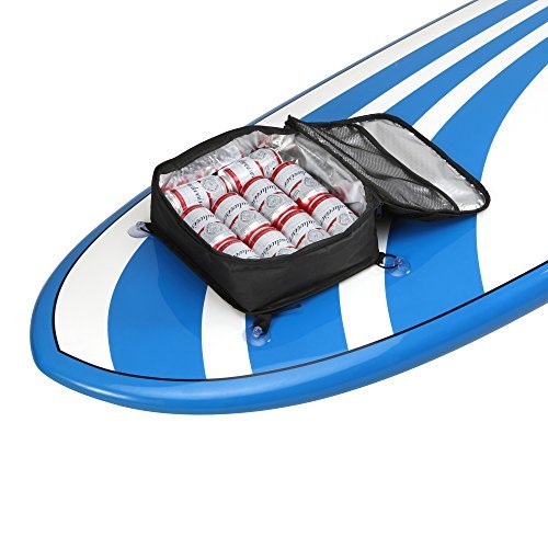 THURSO SURF Paddle Board Accessories Cooler Deck Bag for SUP Stand Up Paddleboard Mesh Top Pocket Insulated Water-Resistant Portable 10 Can