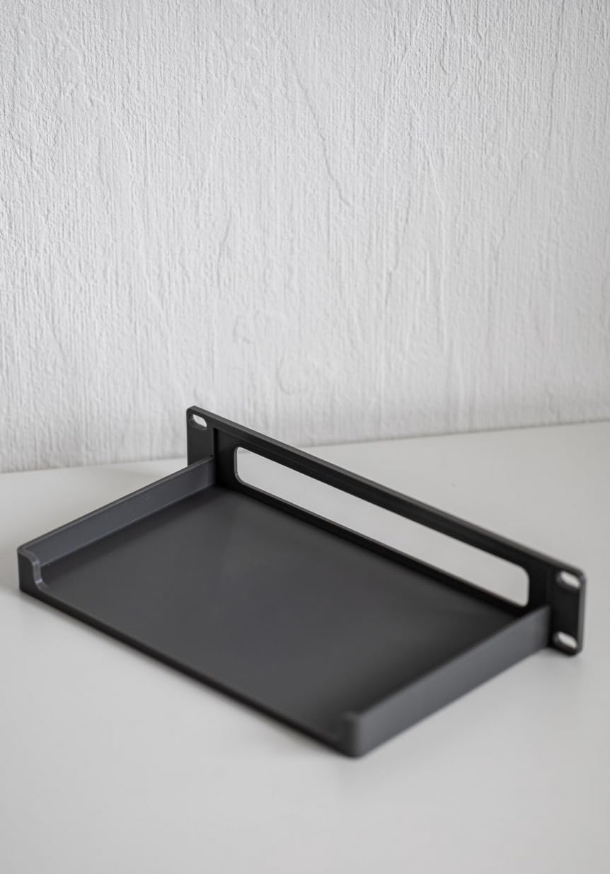 1U Rackmount Halterung für UniFi Cloud Gateway Fiber (UCG-Fiber), Cloud Gateway Ultra & Max (UCG-Ultra/UCG-Max) – 10 Zoll & 19 Zoll kompatibel (Weiß, 10'' für UCG-Fiber)