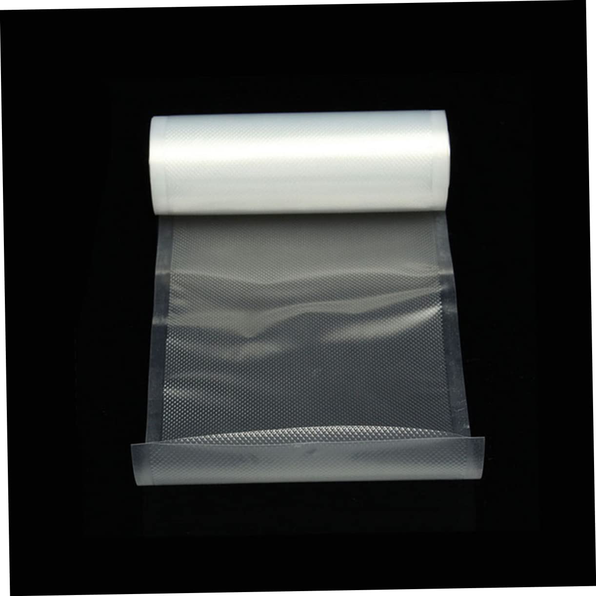 Sacchetti Sottovuoto Goffrati in Rotolo 15x20 Pe Bianco | Conservazione Alimenti, per Piccoli Articoli e Verdure, Monouso per Cucina e Outdoor