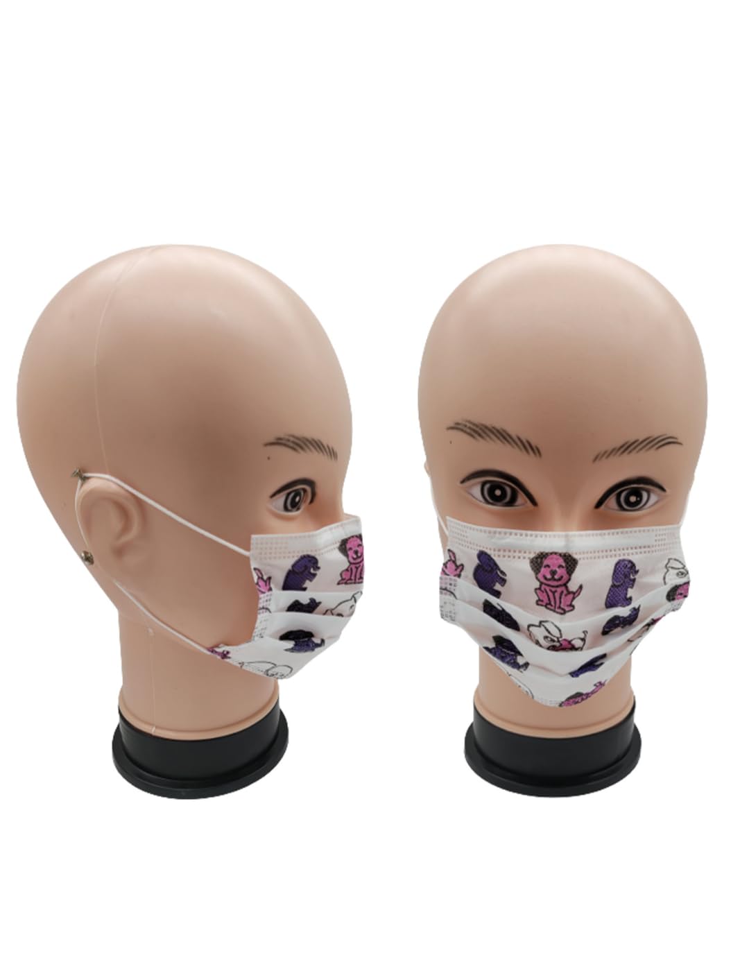 C-Cure® Cute Kids 3 Ply Printed Disposable Face Mask | Designer Face Mask With Meltblown, Nose Pin, comfortable Earloops | Unisex | 3 layer Protection for Boys and Girls (Pack of 100Pcs.)-image-26