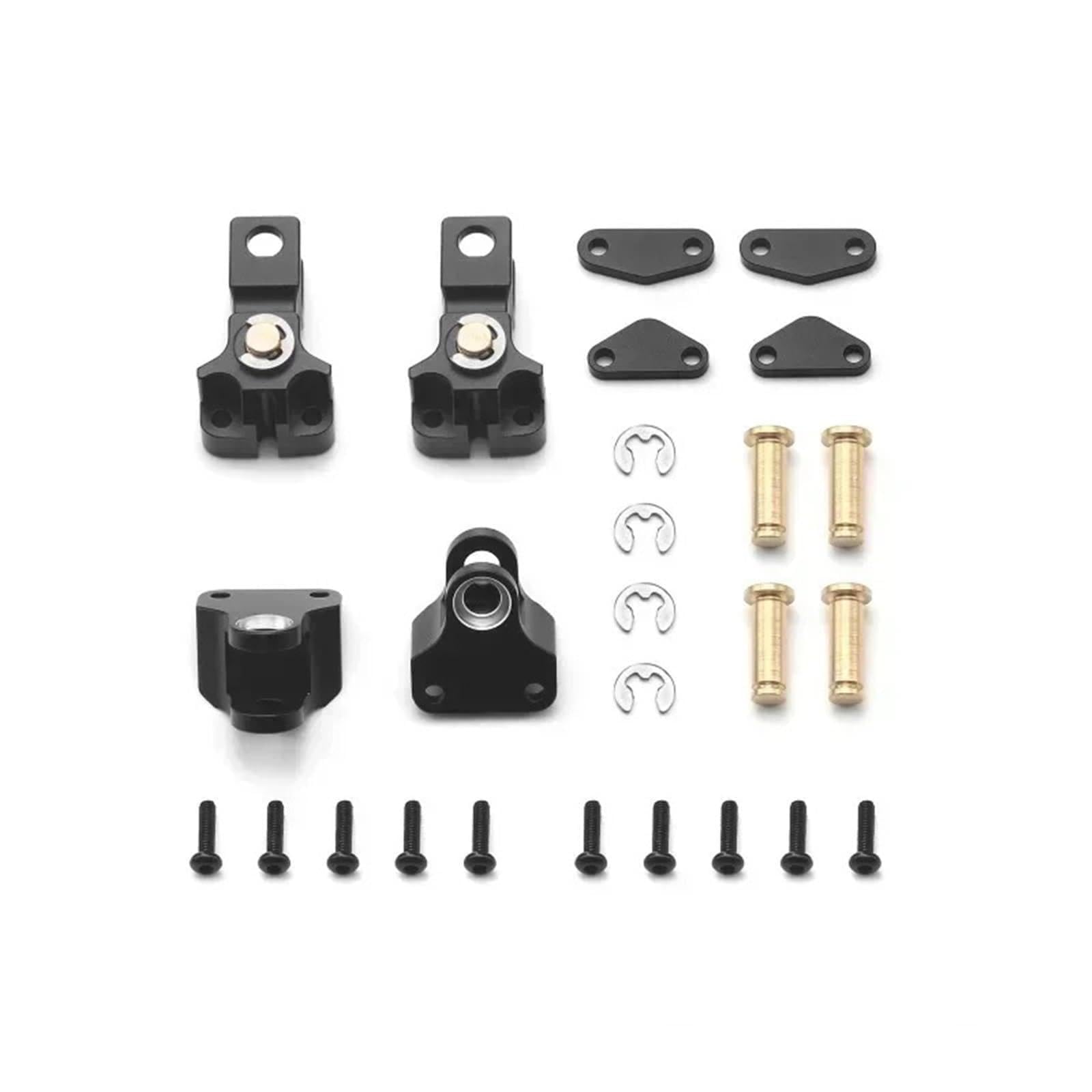 Für Tamiya 1/14 Aluminium Seite Strahl Aufhängung Teile Traktor Lkw Platte Hebe Lug Kit Zubehör RC Auto Modell RC Ersatzteile Teile(Size1)
