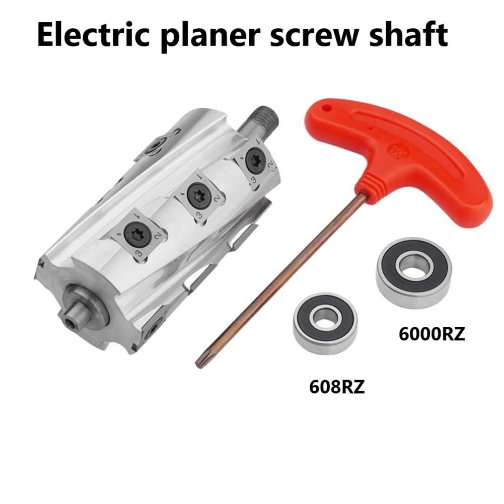 Elektryczny frez spiralny ze stopu aluminium do Dongcheng FF-82x1, 115 mm, srebrny