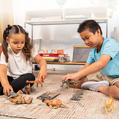 Prextex 12 Dinosauri Giocattoli in Plastica