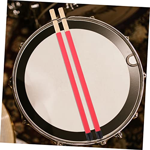 Baquetas para percusión color rojo miniatura 6