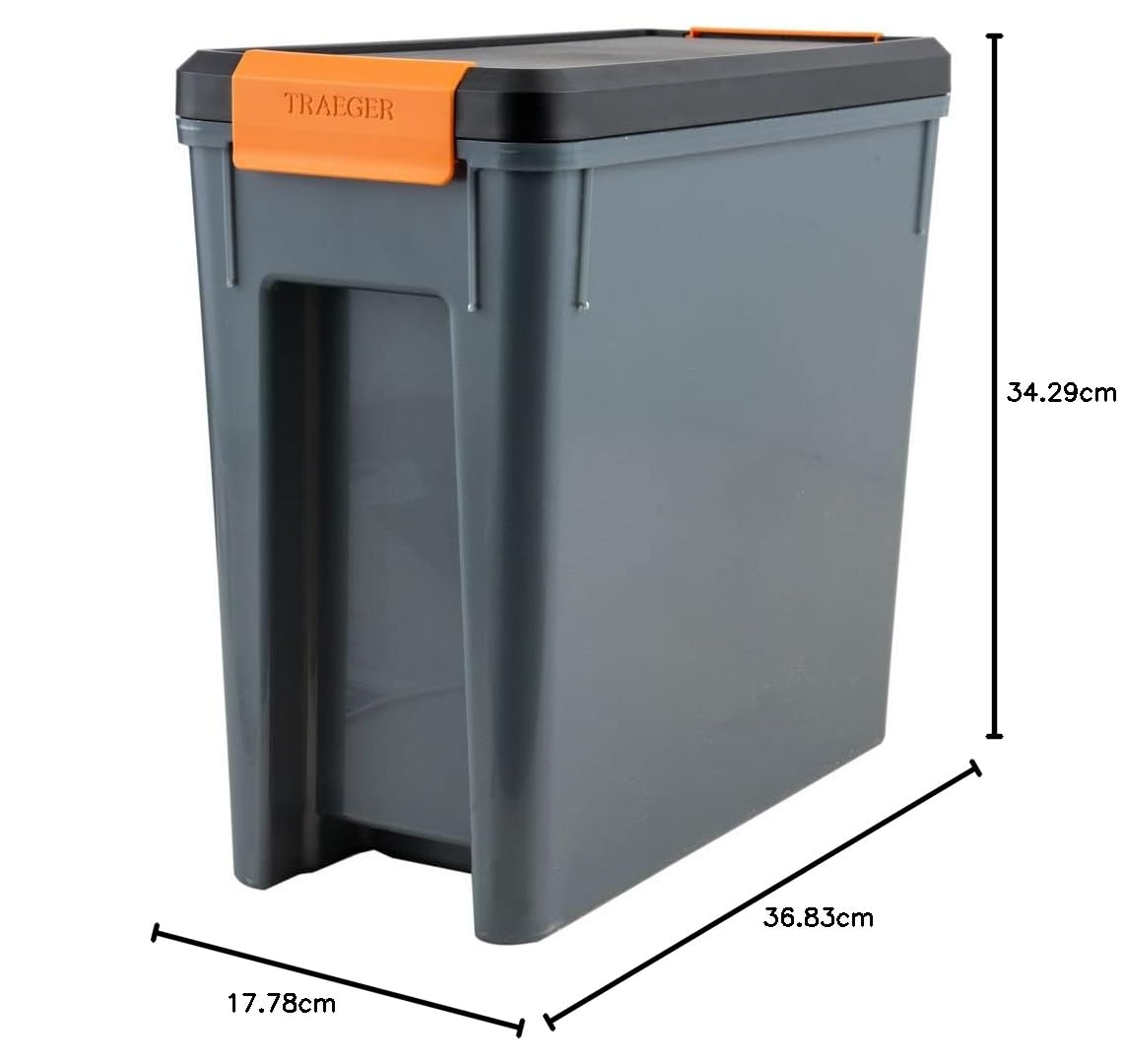 Contenitore pellet con chiusura ermetica - capacità 10kg