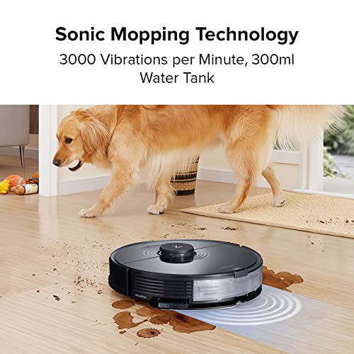 Image of roborock S7 Robot Vacuum and Mop Combo, 2500PA Suction & Sonic Mopping, Robotic Vacuum Cleaner with Multi-Level Mapping, Mop Floors and Vacuum Carpets in One Clean, Perfect for Pet Hair