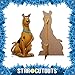 STAR CUTOUTS STSC683 Scooby Doo Official Digital Life Size Photo Cardboard Cut Out Decoration Perfect for Fans, Collectors, Parties and Events, Brown, 135 cm