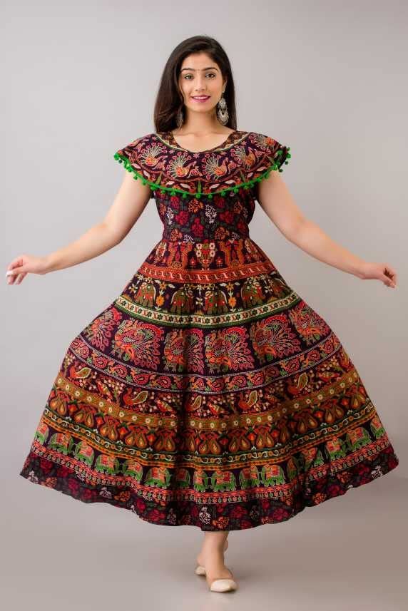 Craft International Pompom Dress (Coffe)