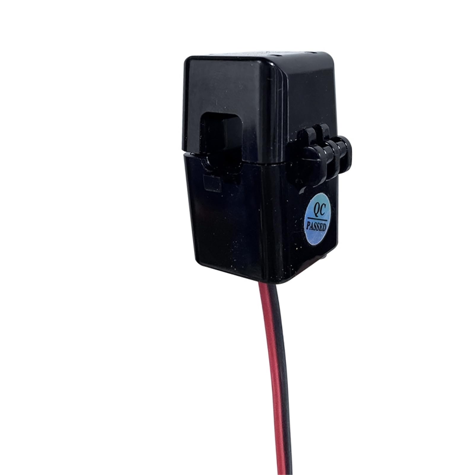 Medidor de energía inteligente WiFi con abrazadera de transformador de corriente CT de 80 A, monitor de consumo de energía monofásico de 90-250 VCA con relé para