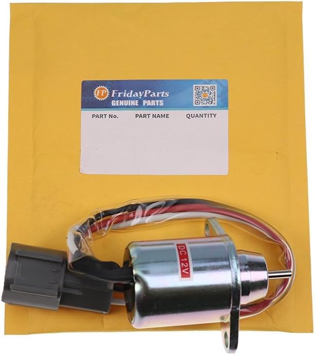 Aftermarket 12V Fuel Shutdown Shutoff Stop Solenoid 7018569 Fit Intended For Utility Vehicle 3400 3400XL 3450 3600 3650
