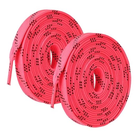 Holibanna 3 Pares cadarços de cera de skate patins para crianças laços de sapatos de rolo de gelo patins de gelo cadarços de patins de poliéster gravata de sapato colorida andar de patins