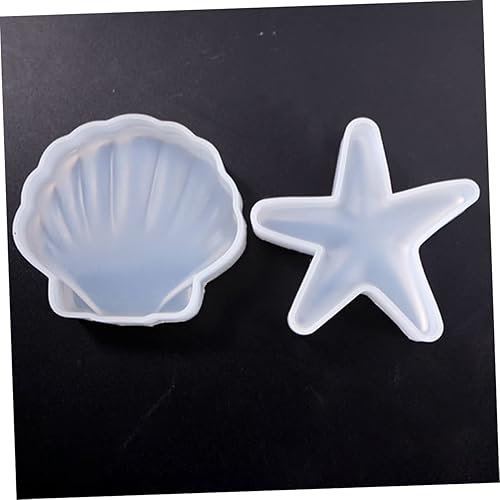 Miniatura 6 de 2 moldes de silicona de estrella de mar DIY para placa de artesanía de resina, jabón de silicona, decoración de la natividad, suministros de joyería