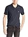 John Varvatos Star USA Men's Short Sleeve Peace Polo, Marine, X-Small