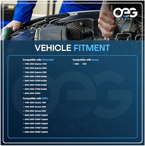 Image of OEG Parts New Front Wiper Motor W /Pulseboard Module Compatible with Chevrolet C4500 C5500 C6500 C7500 Kodiak 2003-2009, Replaces 12487586, 22144497, 8-12487-586-0, 579296