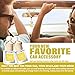HoogaLife Car Air Freshener Diffuser 2 Pack Hanging Pistachio Salty Caramel Car Air Freshener for Women 45+ days Long Lasting Fragrance Made in USA (P62)
