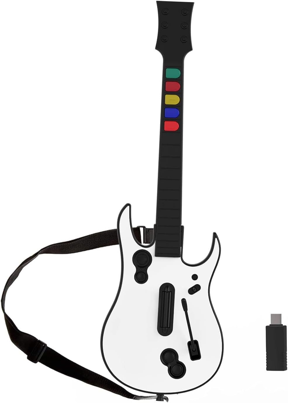Guitar Hero Controller PC, Wireless PlayStation 3 PS3 /PC Guitar Hero Guitar