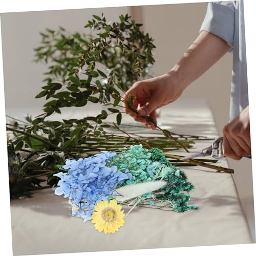 Flores prensadas naturales secas para manualidades miniatura 3