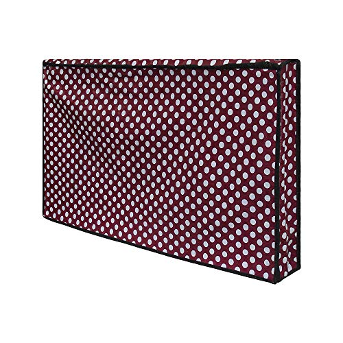 Image of DREAM CARE Double Use - Transparent & Printed Flap - 32 Inches LED TV Cover, Waterproof LED TV Cover for (LG, Samsung, Vu, Mi, Realme, TCL, Croma), SA46