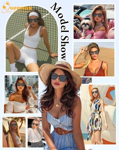 Sunglasses for Women Men Polarised Retro Cat Eye UV380 Protection Running Driving4