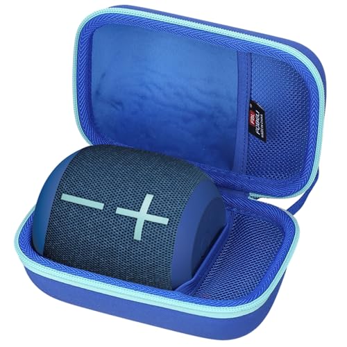 FBLFOBELI Hard Case Compatible with Ultimate Ears UE WONDERBOOM 4 3 2 Portable Wireless Bluetooth Speaker (Blue, Case Only)