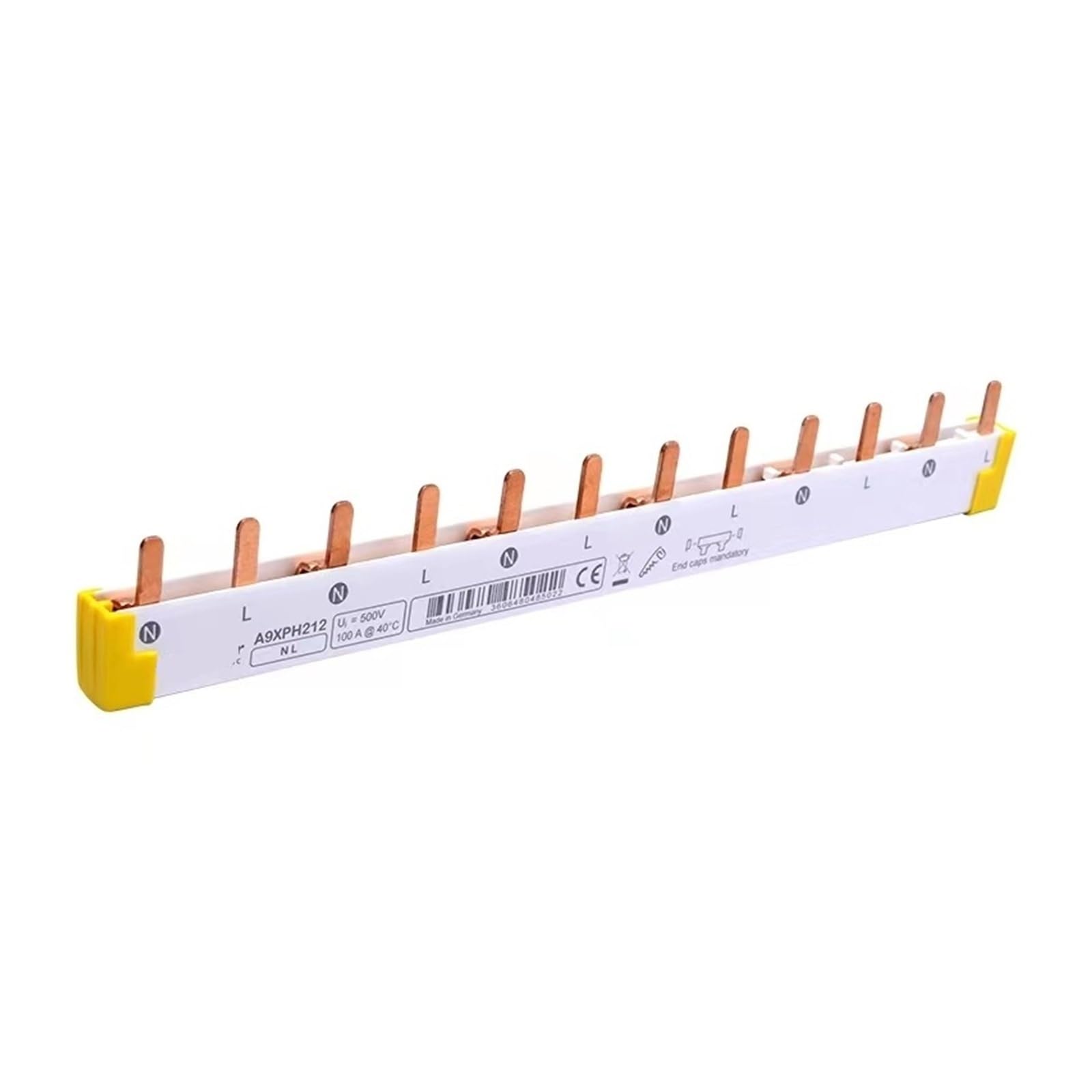 Borne de jeu de barres A9XPH bipolaire à 12 circuits pour commutation stable - 2