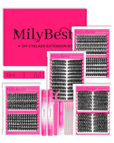 MilyBest 4 Styles Lash Clusters Kit