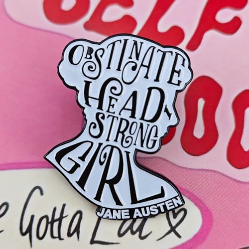 Image of Book Lover Enamel Pin for Book Lover Gift Books Lapel Pin Novelty Book Brooch Badge for Women and Girls