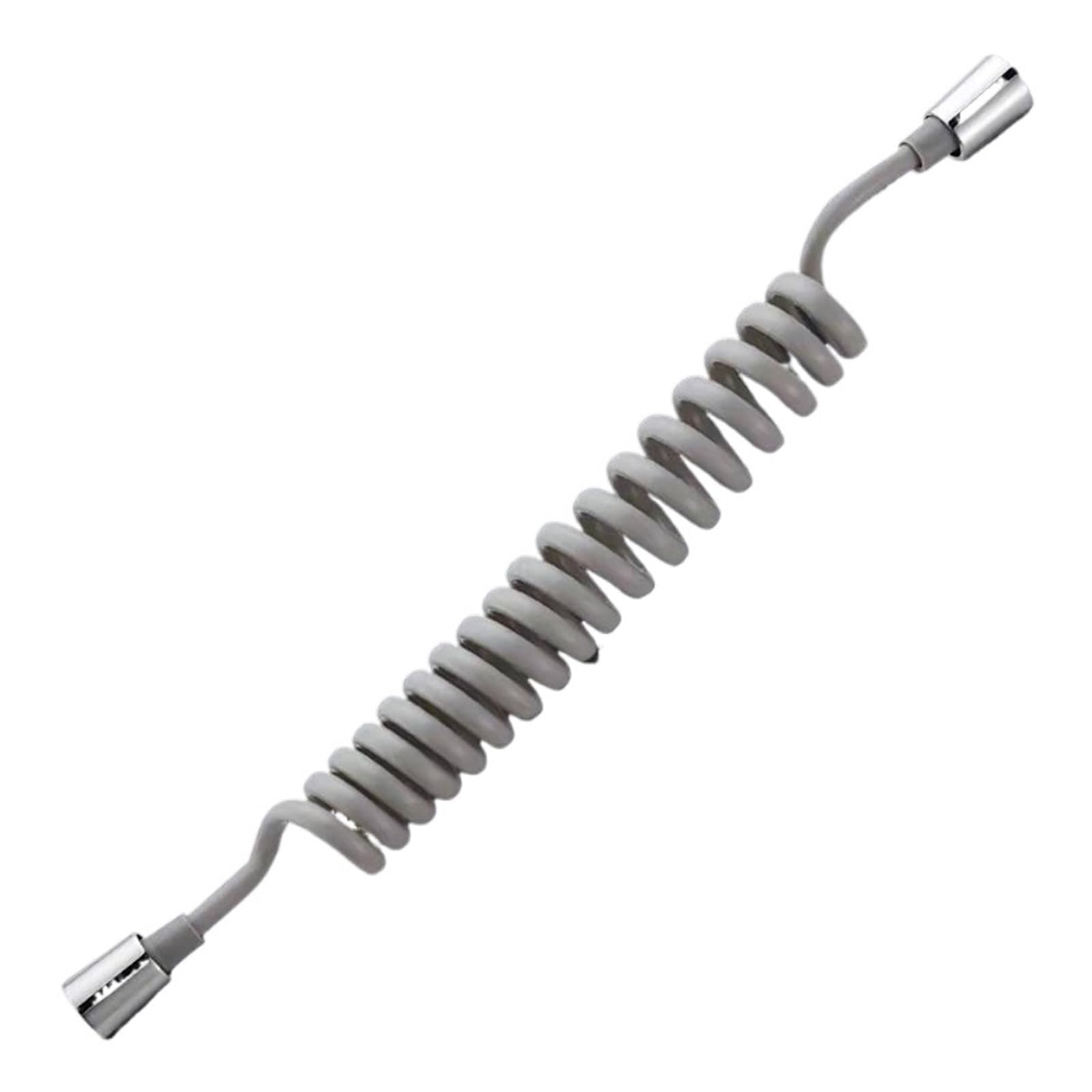 Mmzrukywv Gray 2M Spring Flexible Retractable Hose For Shower Head Toilet Bidet Water Pipe Plumbing(Gray 2M)