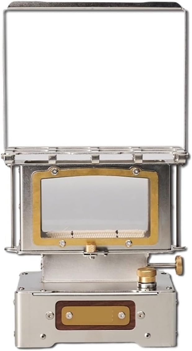 Kerosene Heater, Retro Kerosene Lamp Multi-Purpose Outdoor Portable Camping Lantern Stove Cast Iron For Hiking Picnic,for Indoor Camping Garage(White)