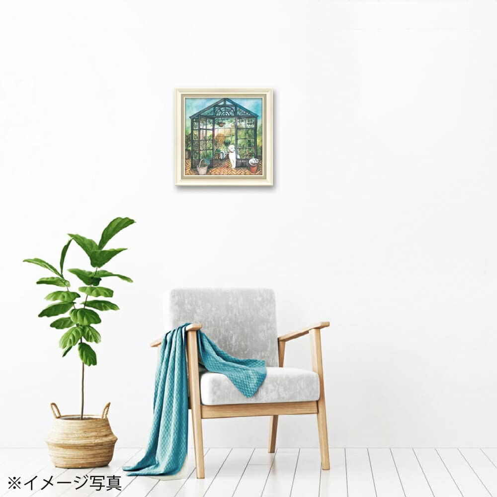 Amazon.co.jp: 絵画 ジョー ラム「フラワー ベッド」 壁掛け おしゃれ