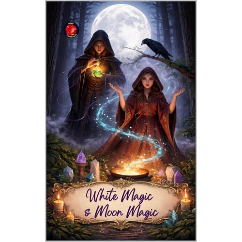 White Magic & Moon Magic Audiolibro Por Alina Rubi arte de portada
