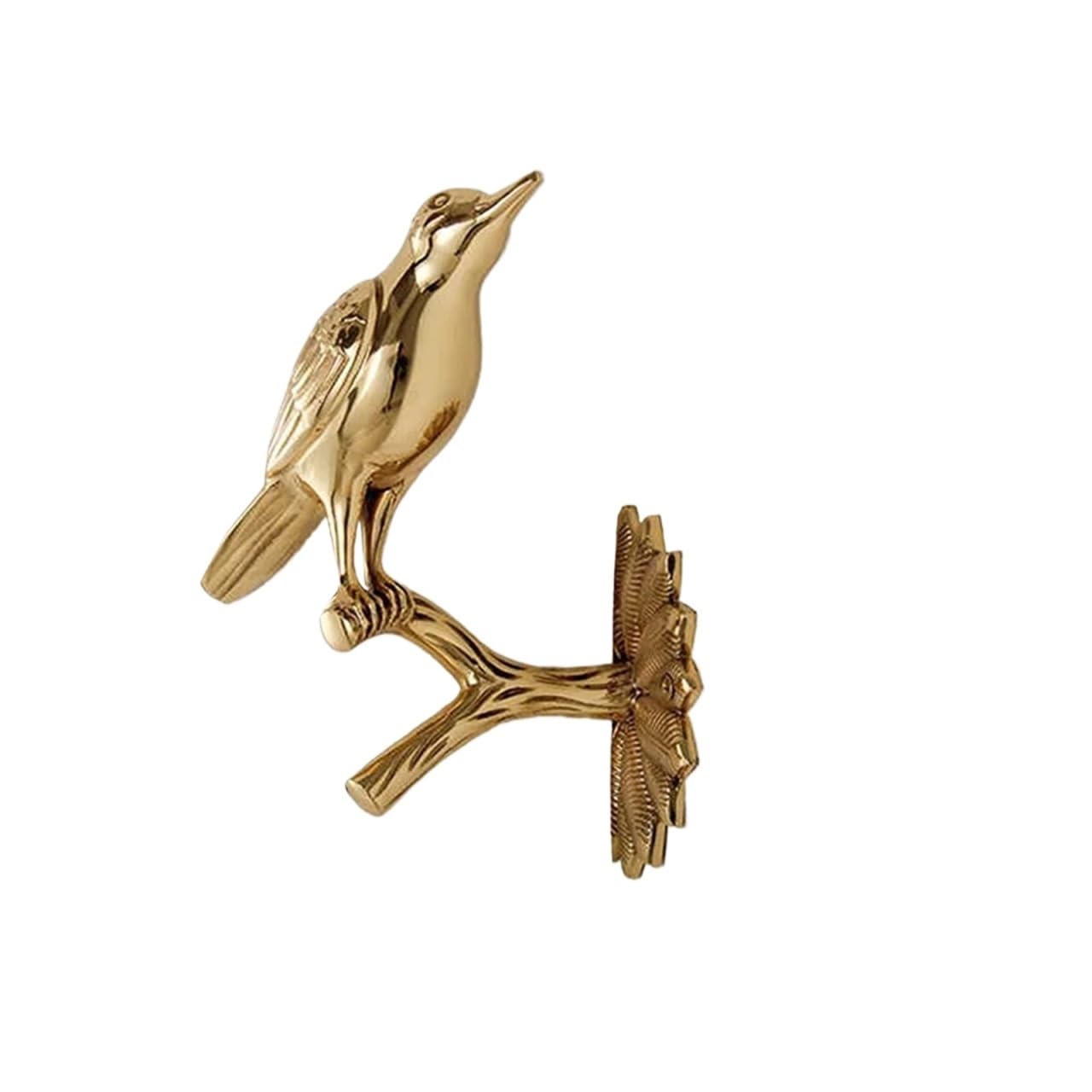 Brass Curtain Tieback Hook Retro Brass Curtain Hooks Copper Bird Tiebacks Bedroom Living Room Curtains Holder(1 piece left)