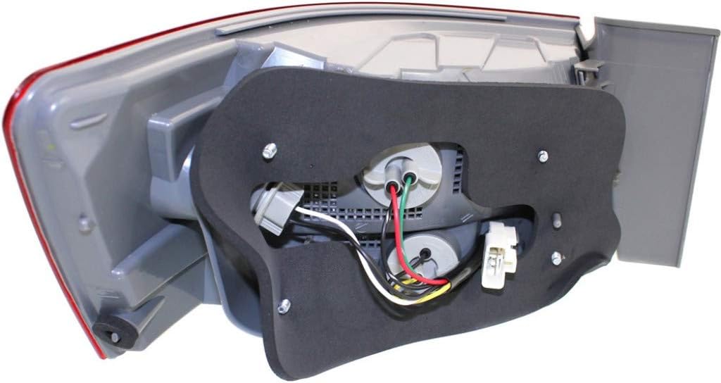 CarLights360 For Hyundai Sonata 2008 2009 2010 Tail Light Assembly on Body Passenger Side | HY2805115 | 92402-0A500
