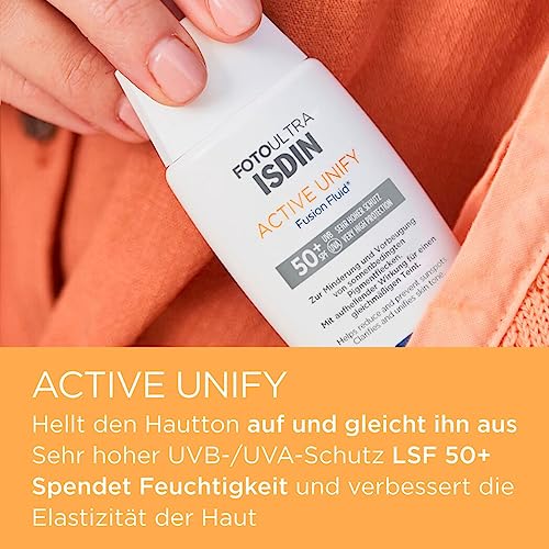 Isdin Sonnencreme FotoUltra Active Unify LSF 50+ mit aufhellender Wirkung